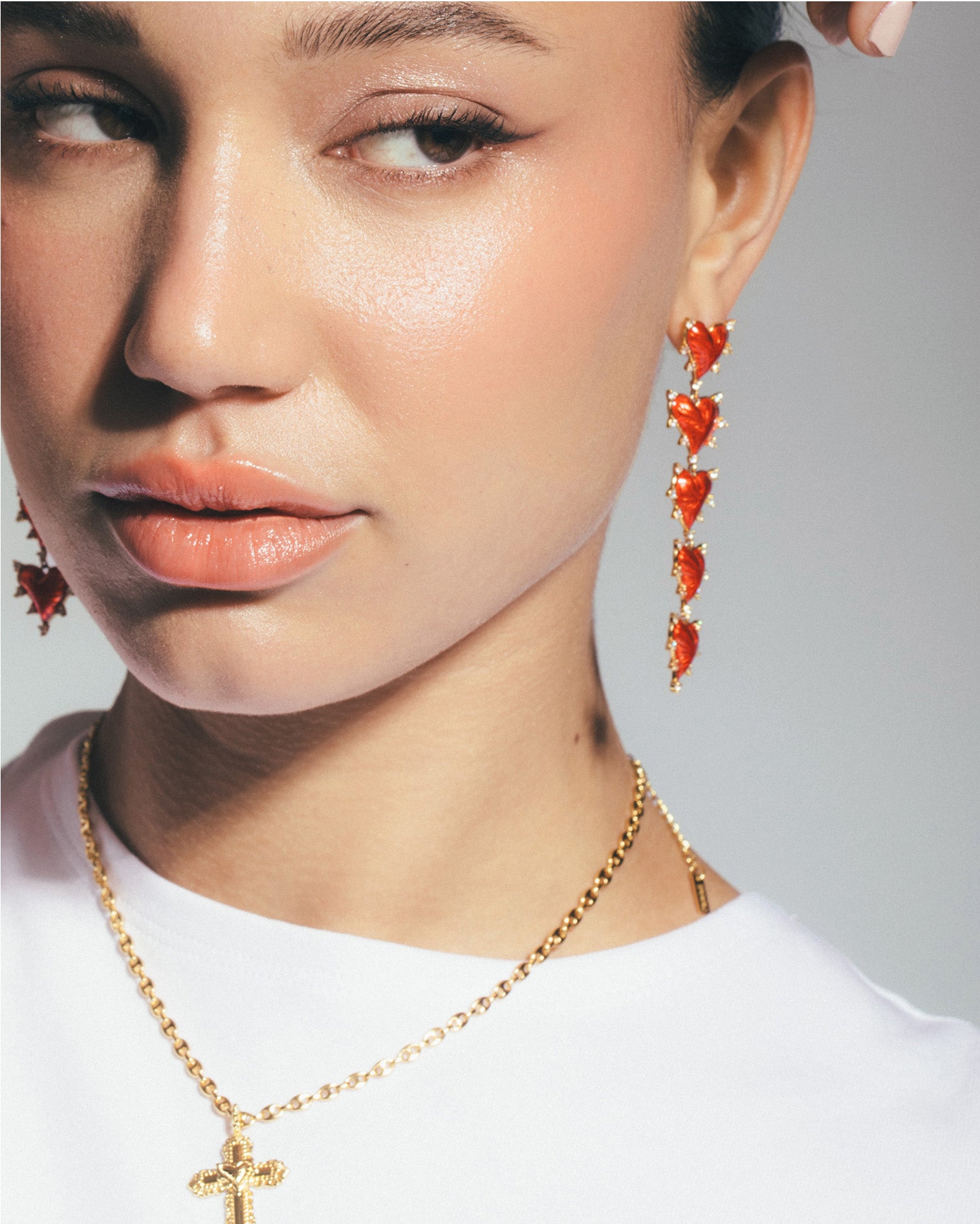 Vermeil Gold & Silver Earrings