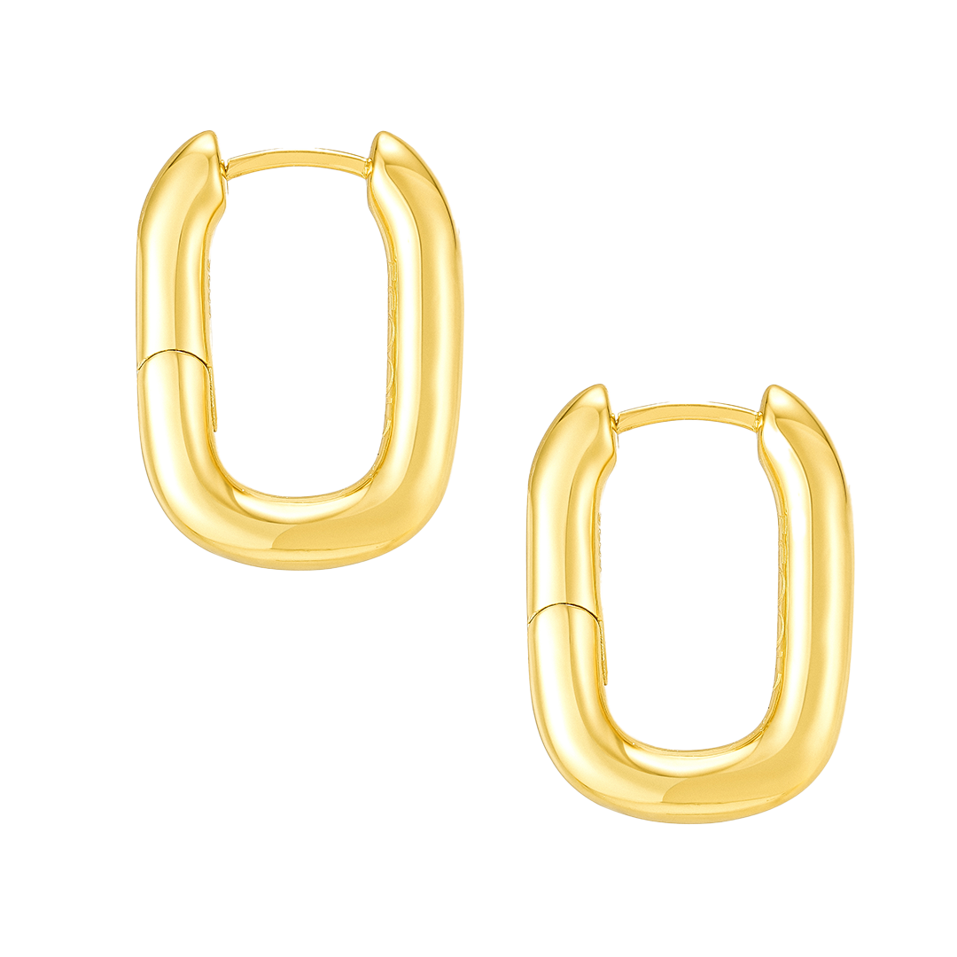 Everyday Vermeil Gold Hoop Earrings