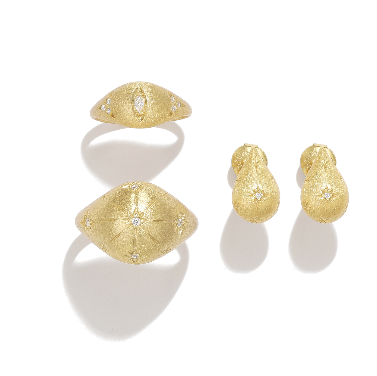 Retro Star Dome Ring