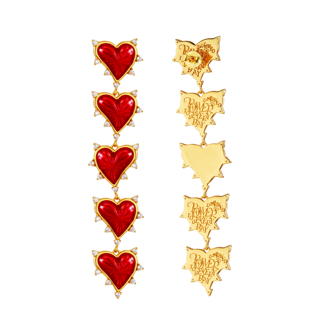 Radiant Love Vermeil Gold Drops