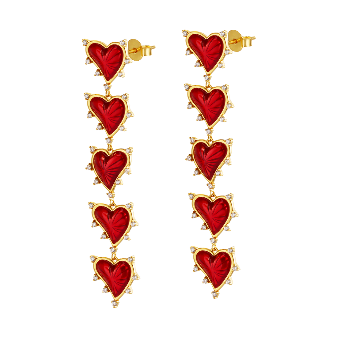 Radiant Love Vermeil Gold Drops
