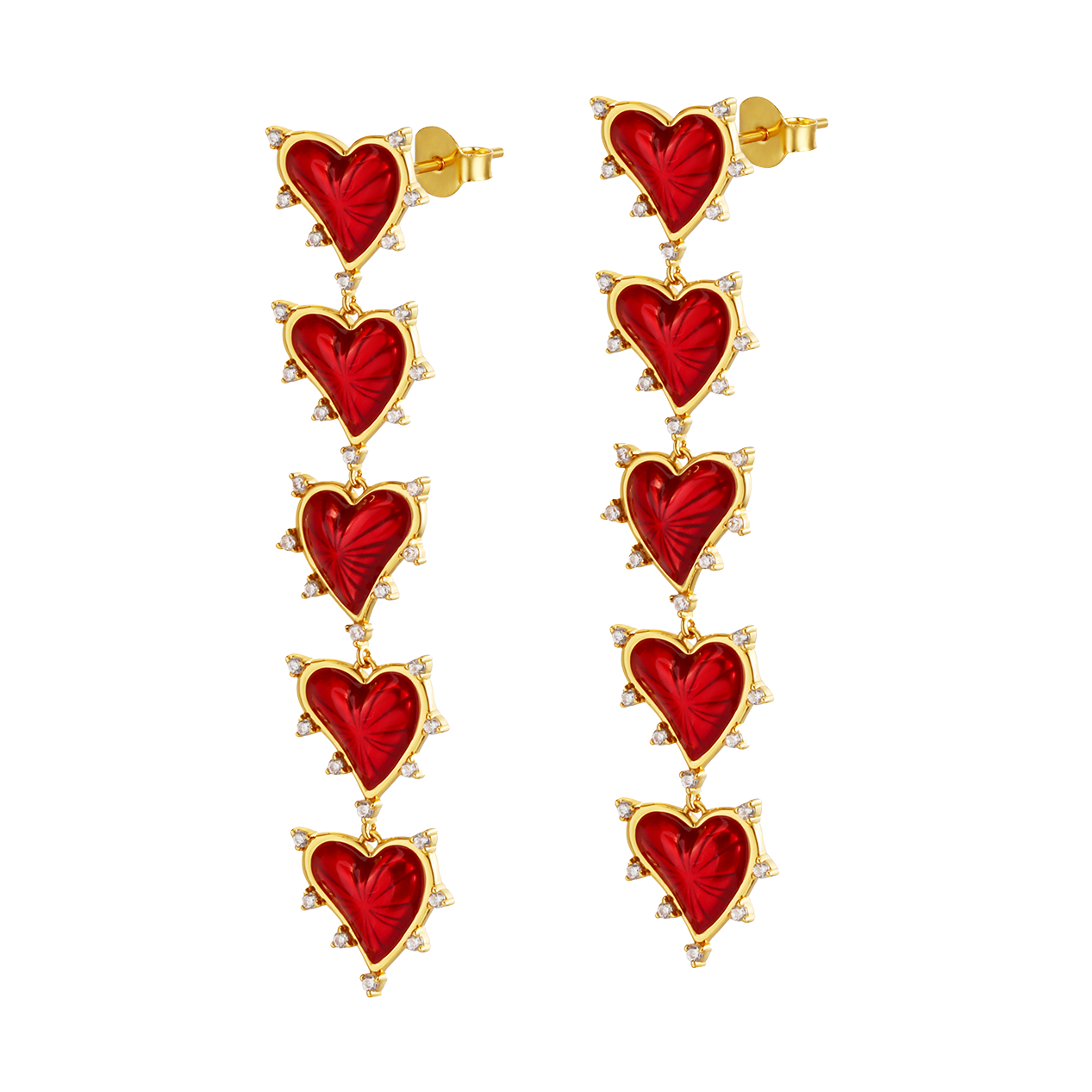 Radiant Love Vermeil Gold Drops