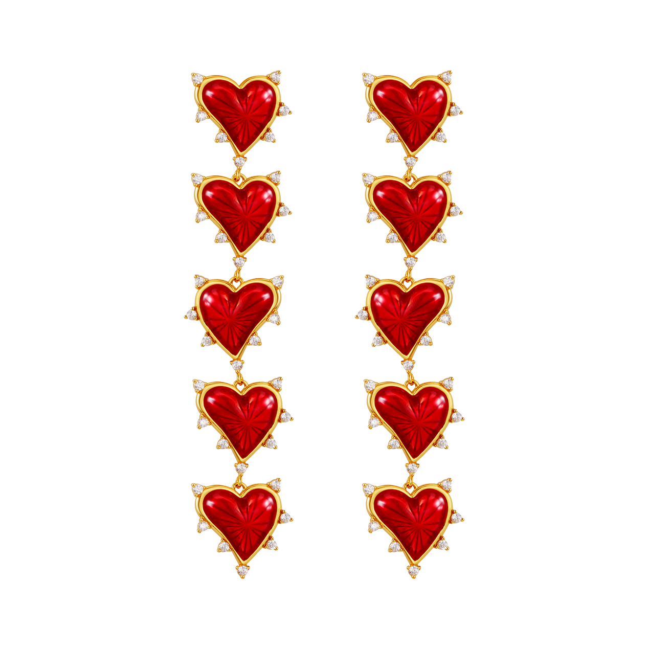 Radiant Love Vermeil Gold Drops