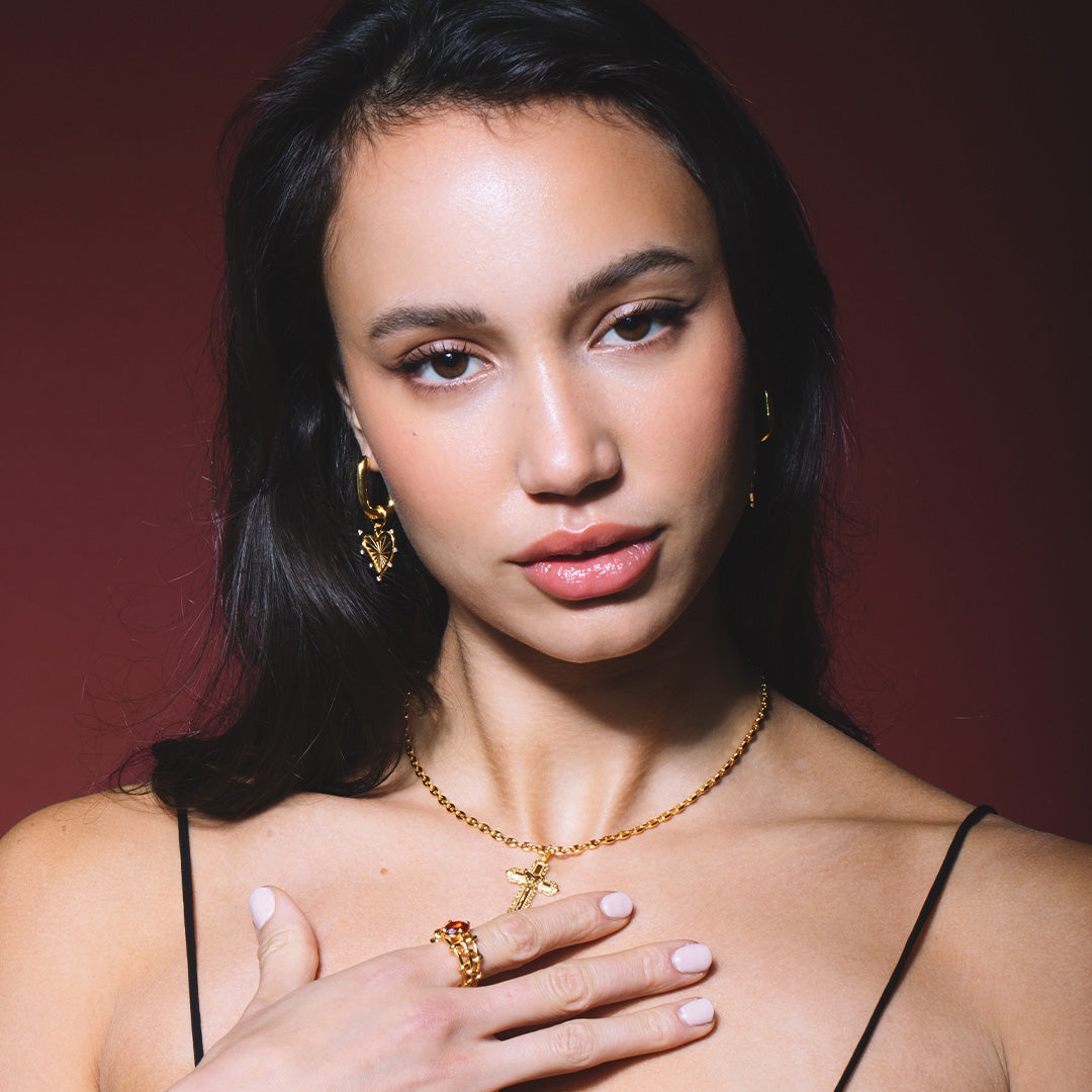 Holy Power Vermeil Gold Necklace