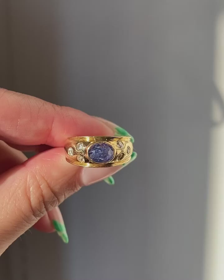 ROYAL Pink Tourmaline Gold Ring