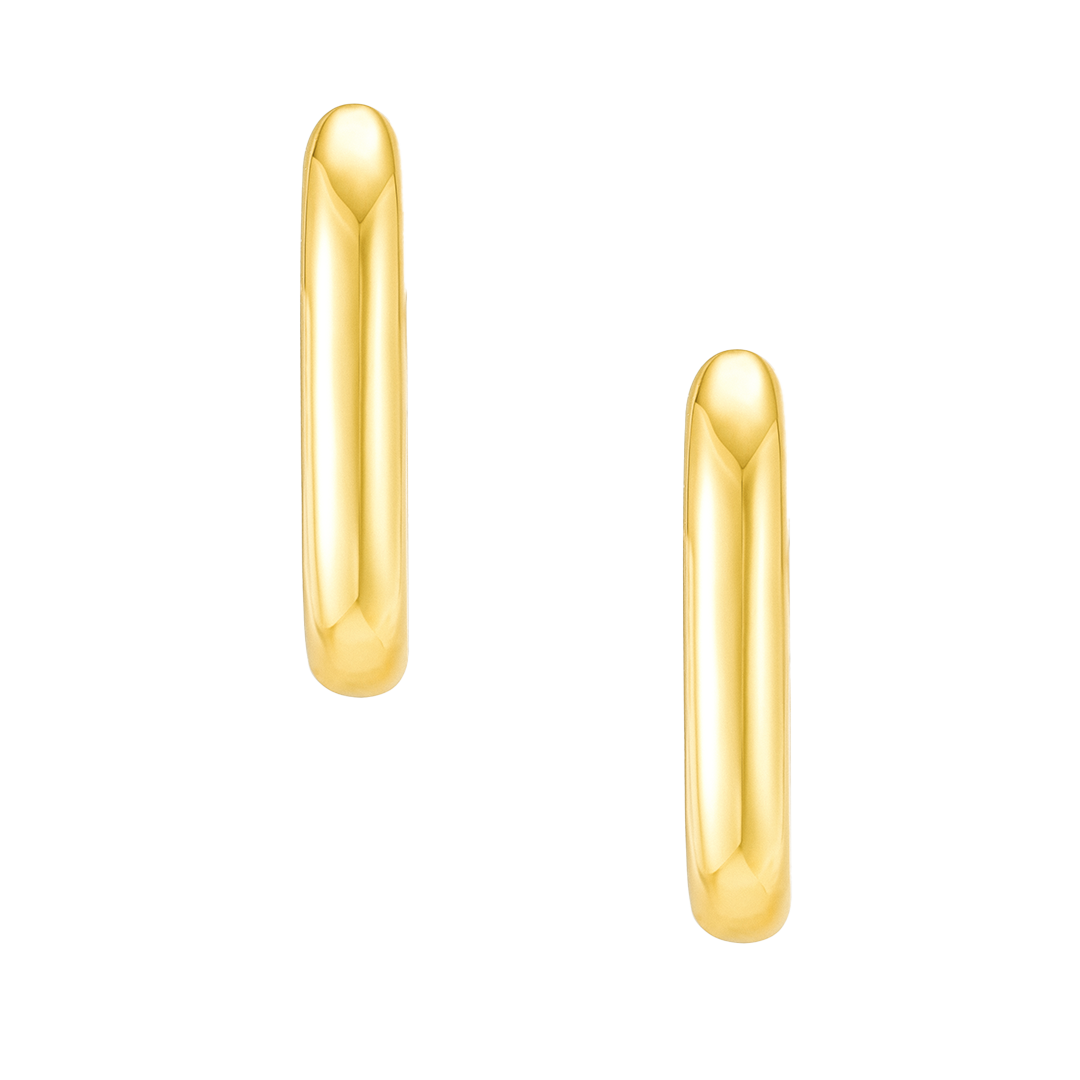 Everyday Vermeil Gold Hoop Earrings