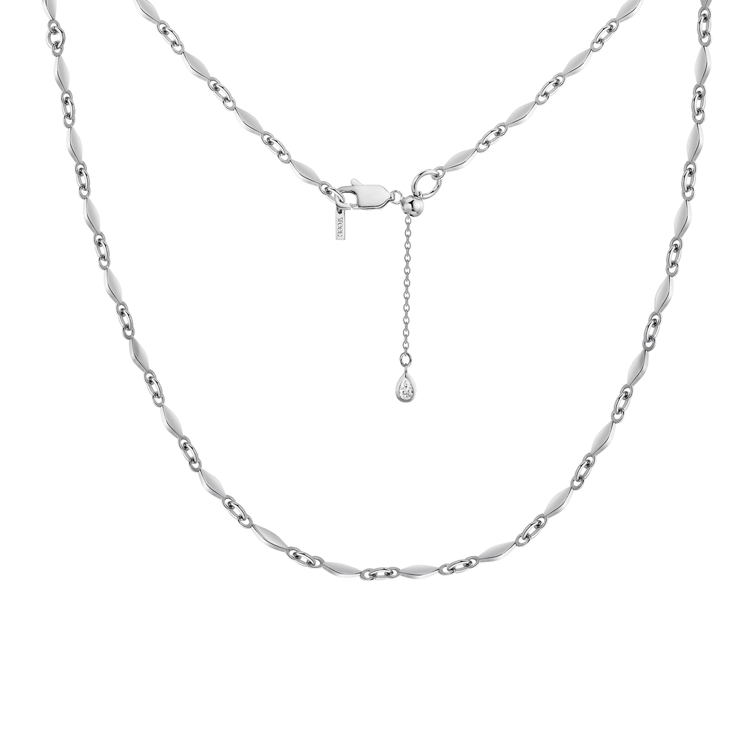 Eternal Silver Moissanite Necklace