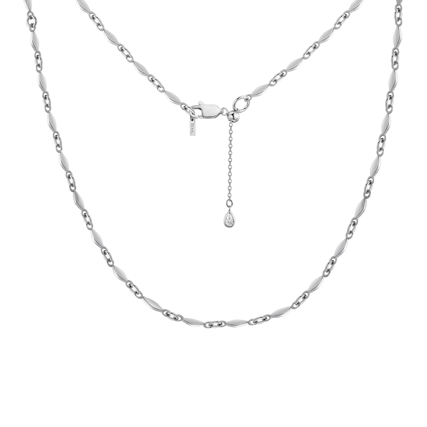 Eternal Silver Moissanite Necklace