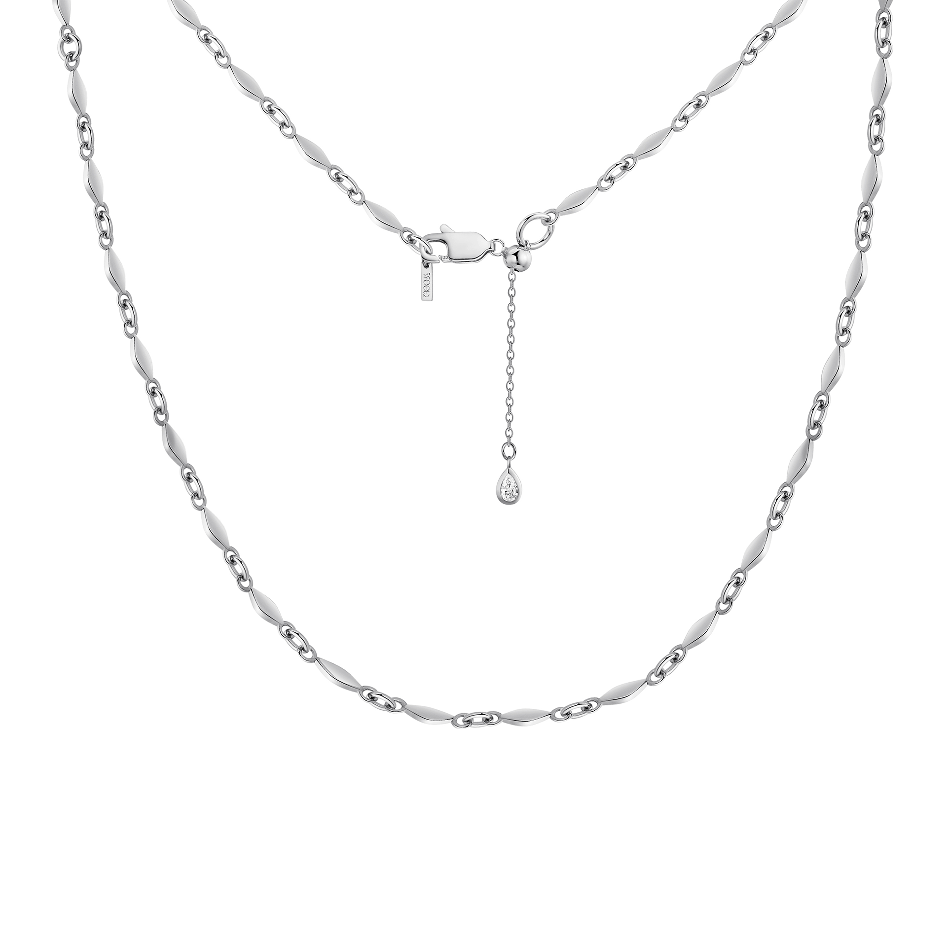 Eternal Silver Moissanite Necklace