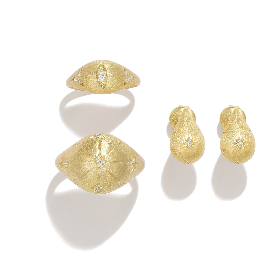 Retro Star Dome Ring